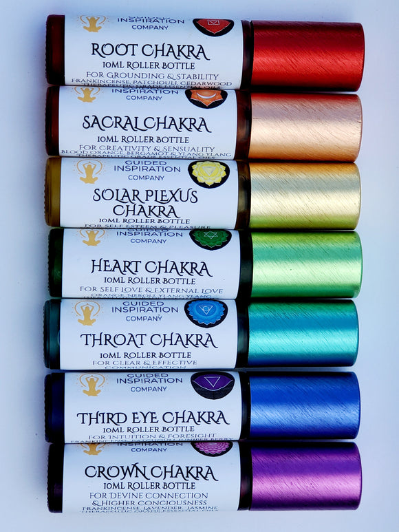 10ml Chakra Balancing Roller Bottle Set