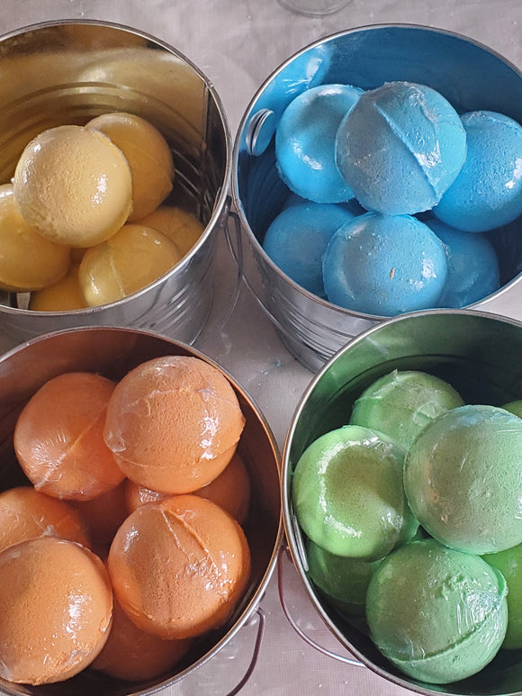 10 pack 3oz Essential Oil Bath Bombs